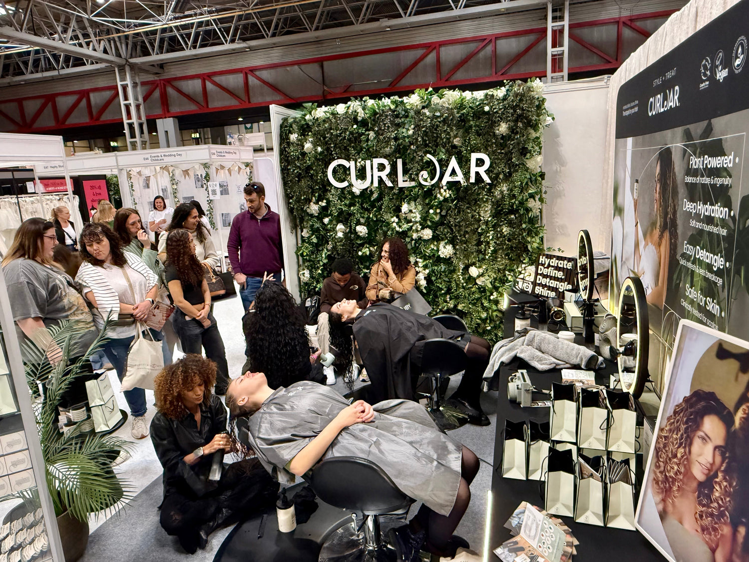 Curly Brides at The National Wedding Show 💍
