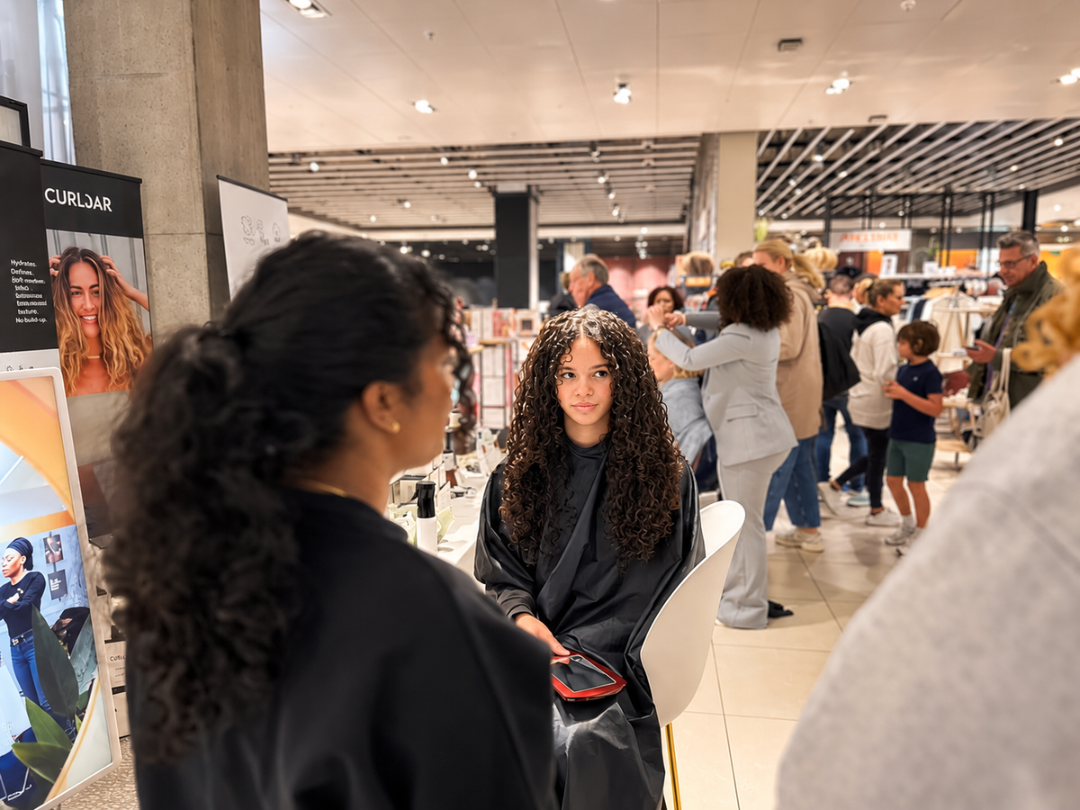 A Curl Revolution at John Lewis Leeds: Styling Over 100 Heads