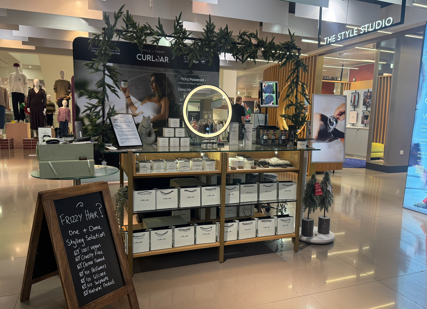 Christmas at John Lewis feels like home for Curljar ✨