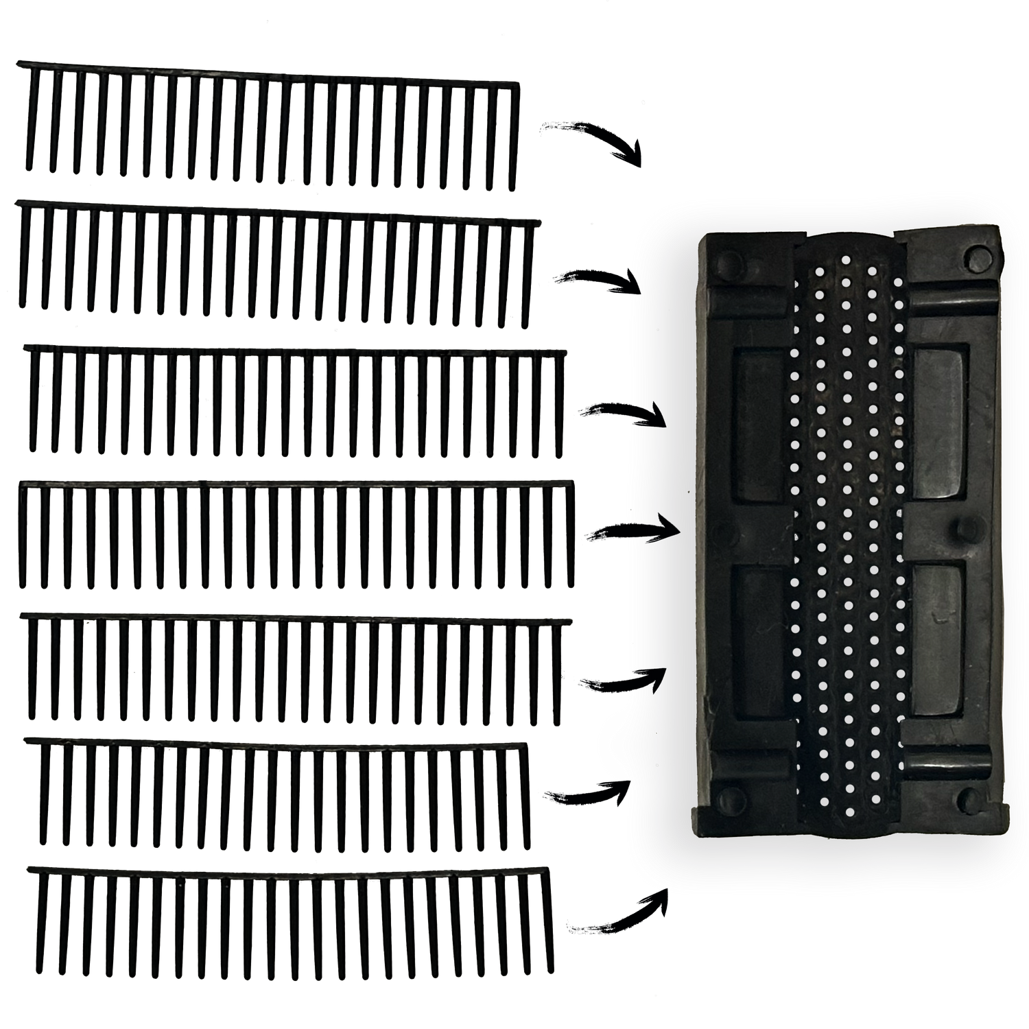 7-Row Styling Brush