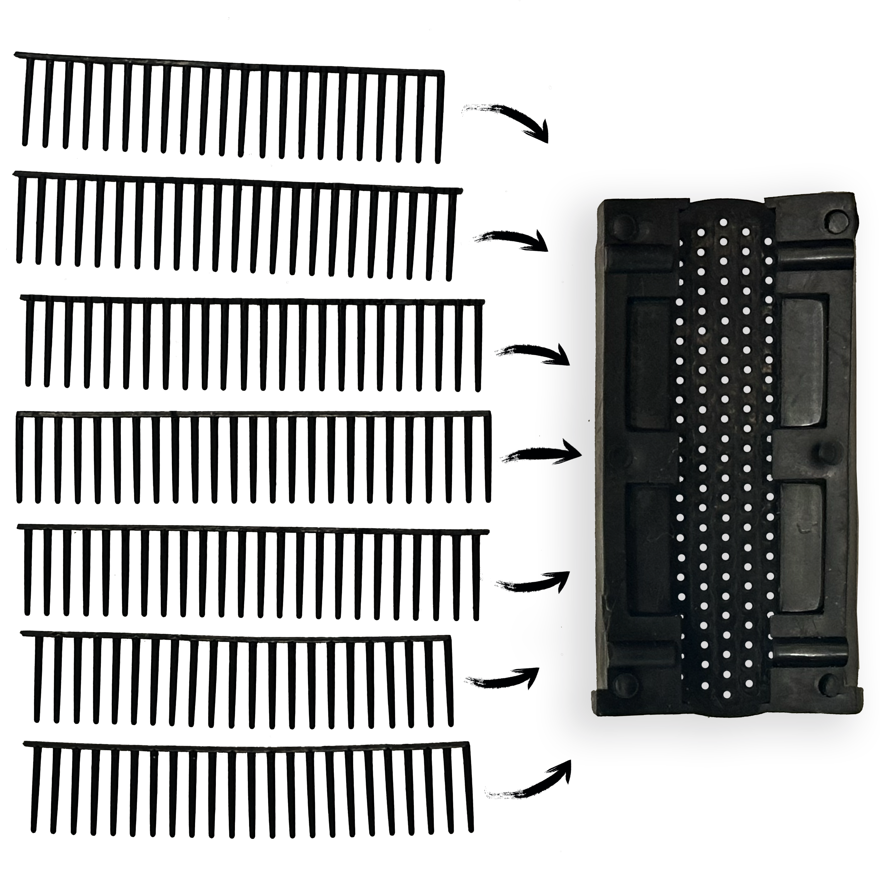 7-Row Styling Brush