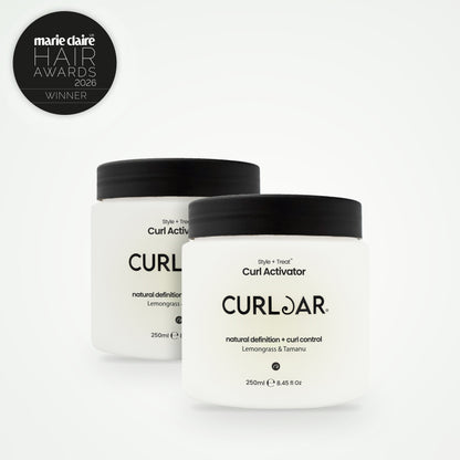 Curl Activator Stock-up Duo: two 250ml jars
